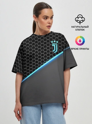 Женская футболка оверсайз / Juventus F.C.