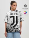 Женская футболка оверсайз / JUVENTUS / ЮВЕНТУС