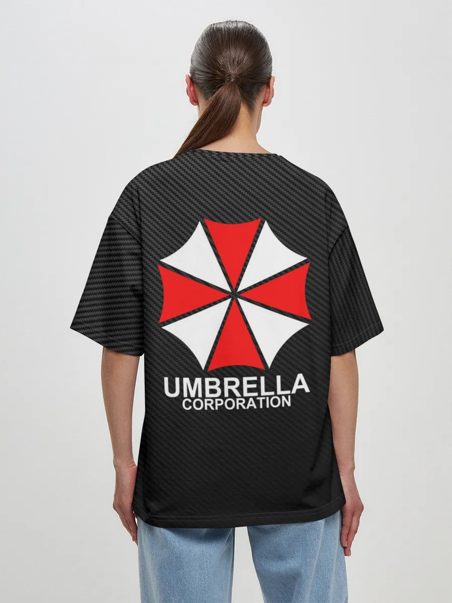 Женская футболка оверсайз / UMBRELLA CORP | АМБРЕЛЛА КОРП