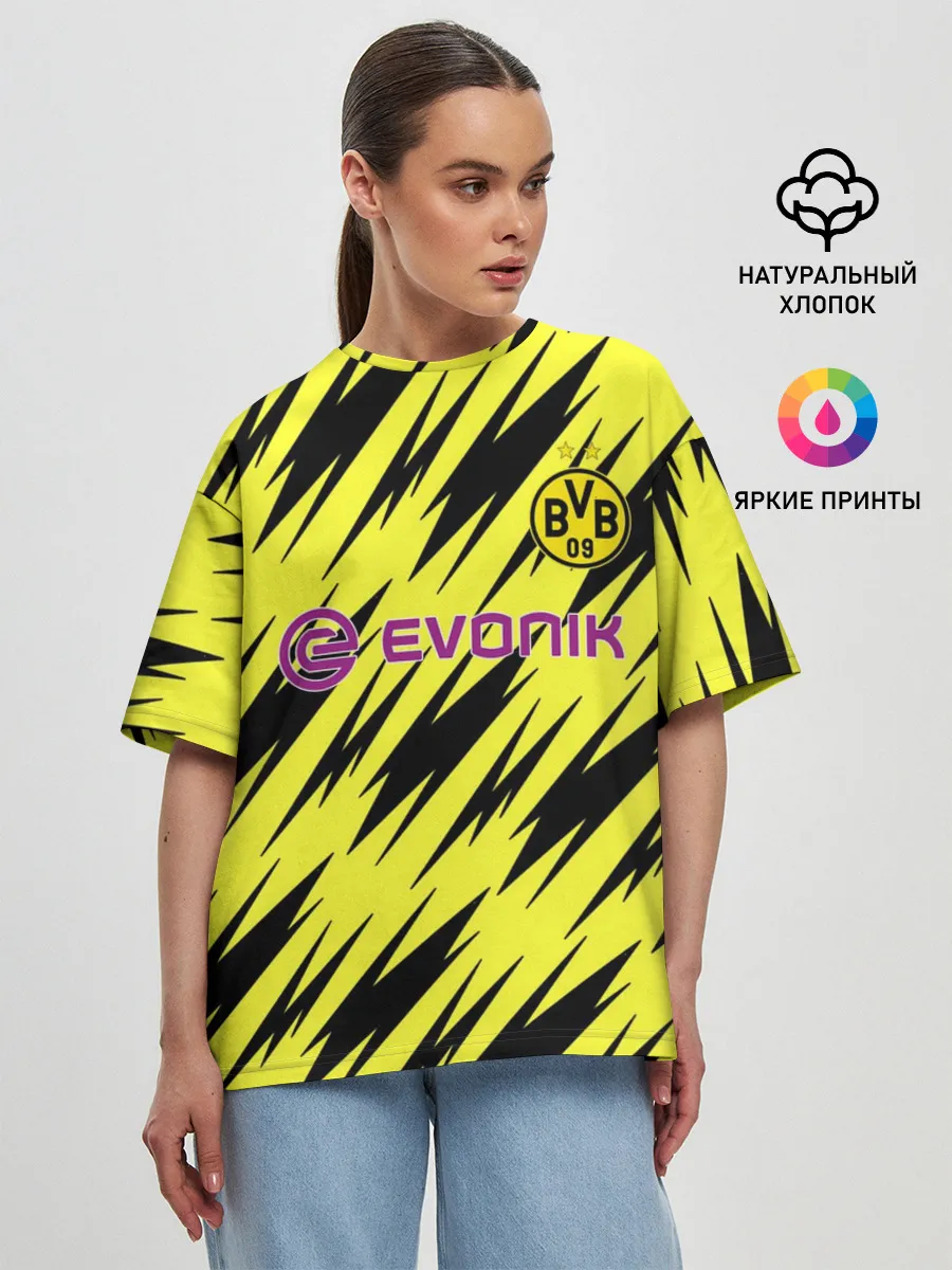 Женская футболка оверсайз / Borussia | 2020-2021 г.