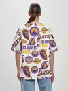 Женская футболка оверсайз / LAKERS LOGO