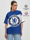 Женская футболка оверсайз / Chelsea SPORT