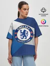 Женская футболка оверсайз / Chelsea Exlusive