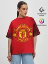 Женская футболка оверсайз / MANCHESTER UNITED