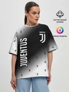 Женская футболка оверсайз / JUVENTUS / ЮВЕНТУС