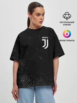 Женская футболка оверсайз / JUVENTUS / ЮВЕНТУС