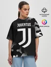 Женская футболка оверсайз / JUVENTUS / ЮВЕНТУС