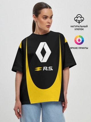 Женская футболка оверсайз / RENAULT SPORT