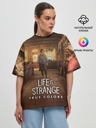 Женская футболка оверсайз / Life Is Strange True Colors