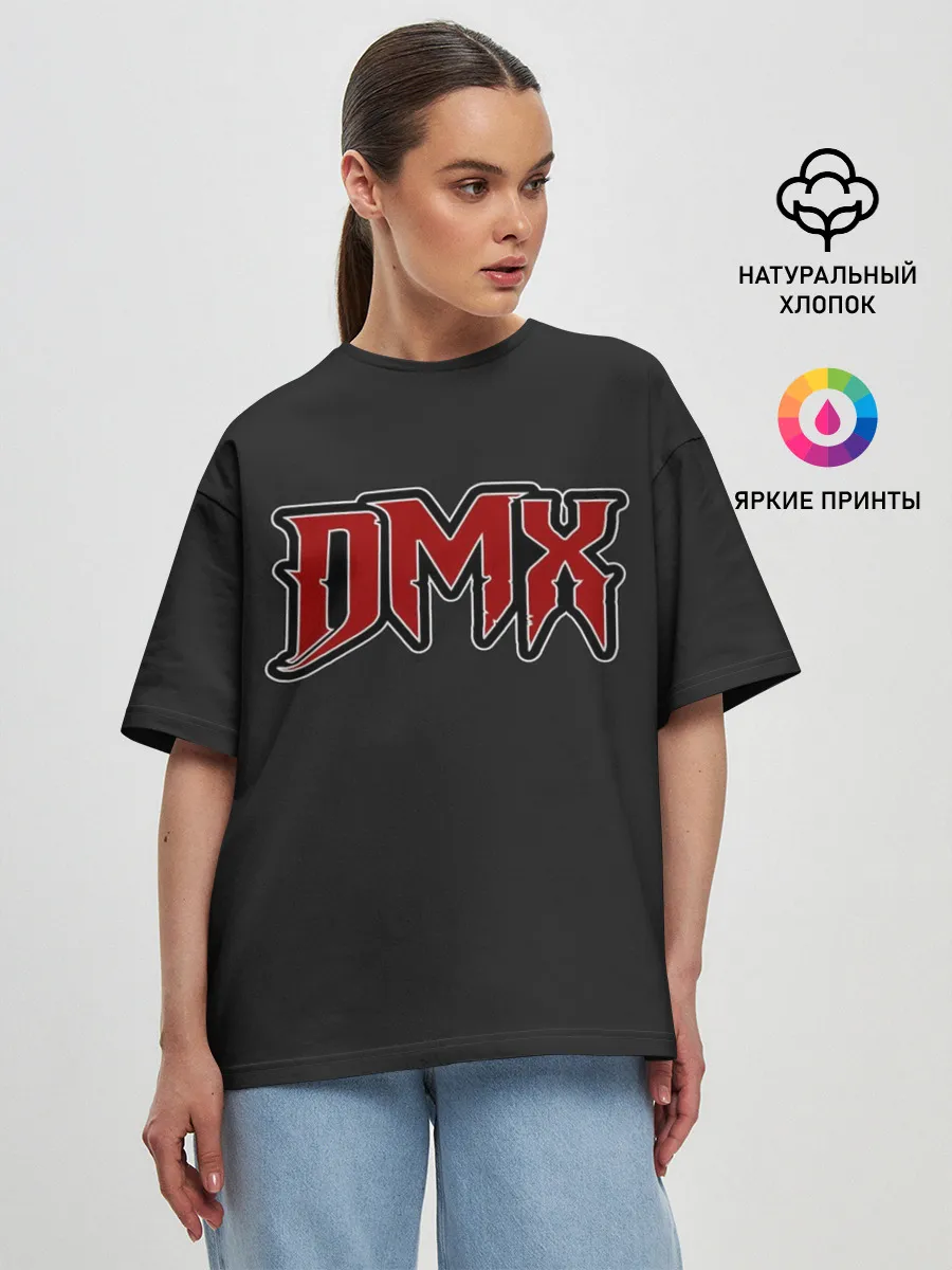 Женская футболка оверсайз / DMX. Vintage