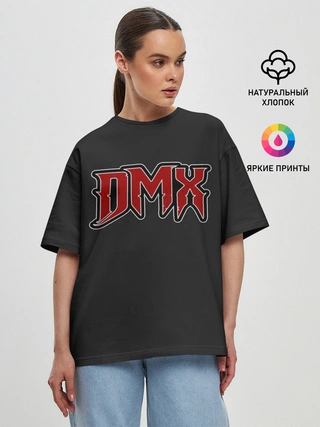 Женская футболка оверсайз / DMX. Vintage