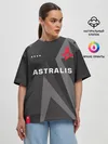 Женская футболка оверсайз / Astralis - Jersey Pro (2021/22