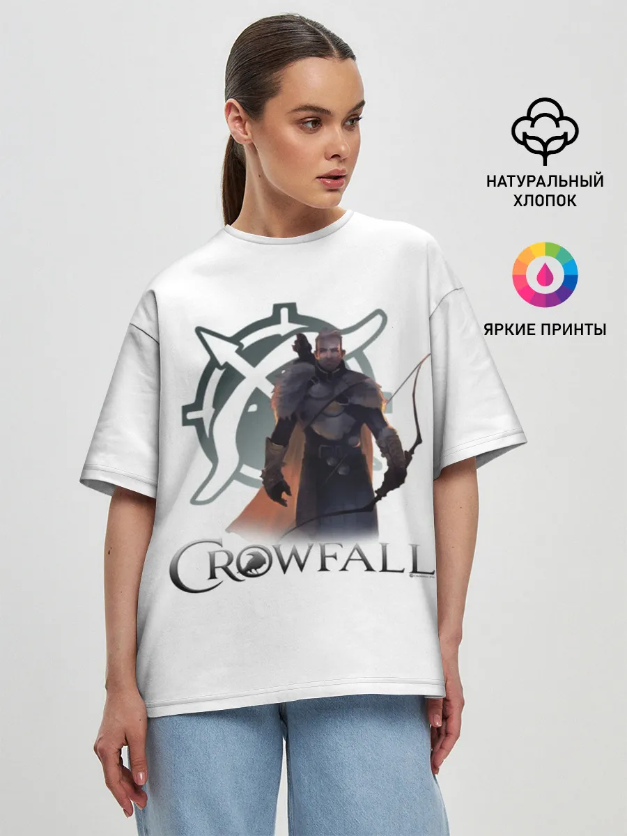 Женская футболка оверсайз / Crowfall | Ranger