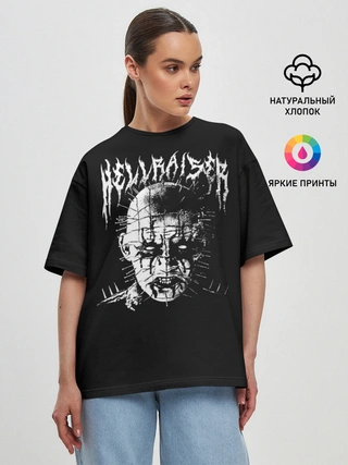 Женская футболка оверсайз / Hellraiser