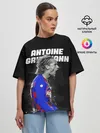 Женская футболка оверсайз / ANTOINE GRIEZMANN / ГРИЗМАНН