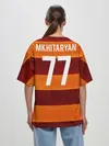 Женская футболка оверсайз / Henrikh Mkhitaryan | Roma