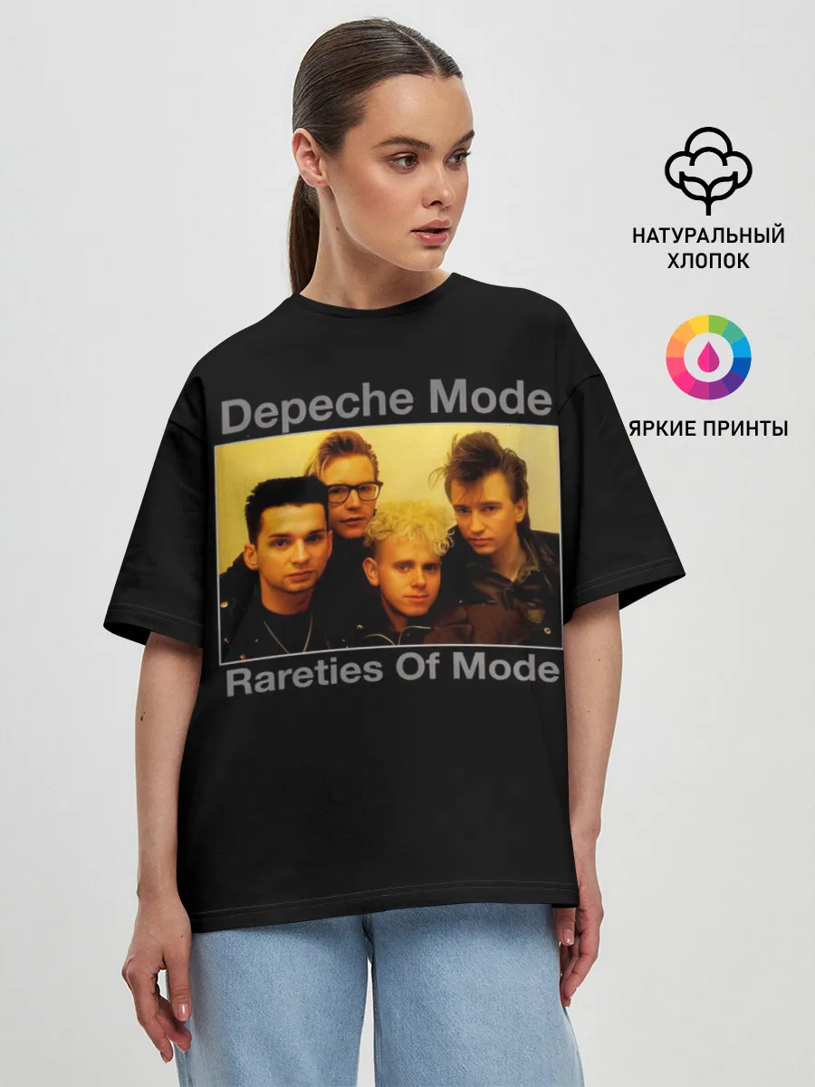 Женская футболка оверсайз / Rareties of Mode - Depeche Mode