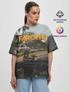 Женская футболка оверсайз / Far Cry 6 game art