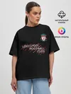 Женская футболка оверсайз / LIVERPOOL FC | ЛИВЕРПУЛЬ