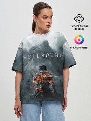 Женская футболка оверсайз / Hellbound или Зов Ада