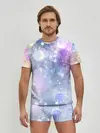 Мужские трусы с футболкой / Звездное небо