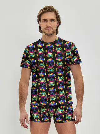 Мужские трусы с футболкой / Pattern