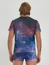 Мужские трусы с футболкой / Glitch space