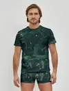 Мужские трусы с футболкой / Елка