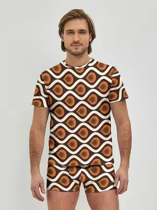 Мужские трусы с футболкой / Pattern
