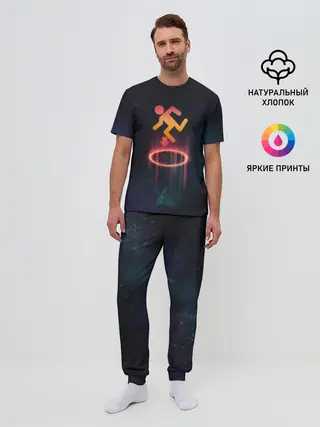Мужская пижама с брюками / PORTAL