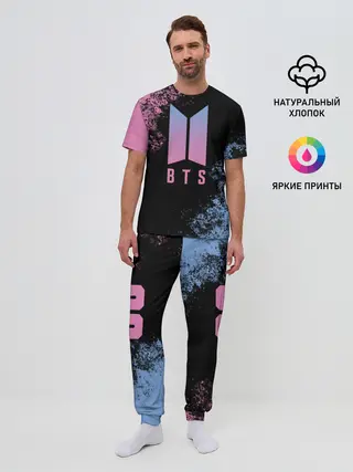 Мужская пижама с брюками / BTS SUGA