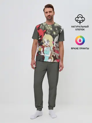 Мужская пижама с брюками / ОТЕЛЬ ХАЗБИН