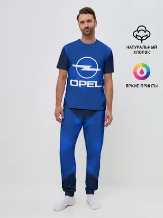 Мужская пижама с брюками / Opel SPORT