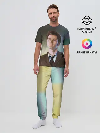 Мужская пижама с брюками / 10 ДОКТОР