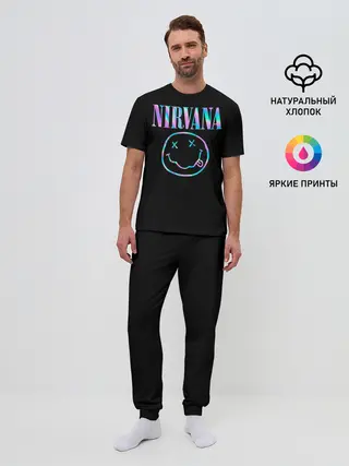 Мужская пижама с брюками / Nirvana