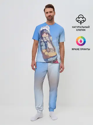 Мужская пижама с брюками / Rin Shima