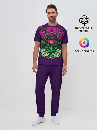 Мужская пижама с брюками / Маска Хання