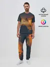 Мужская пижама с брюками / 30 seconds to mars