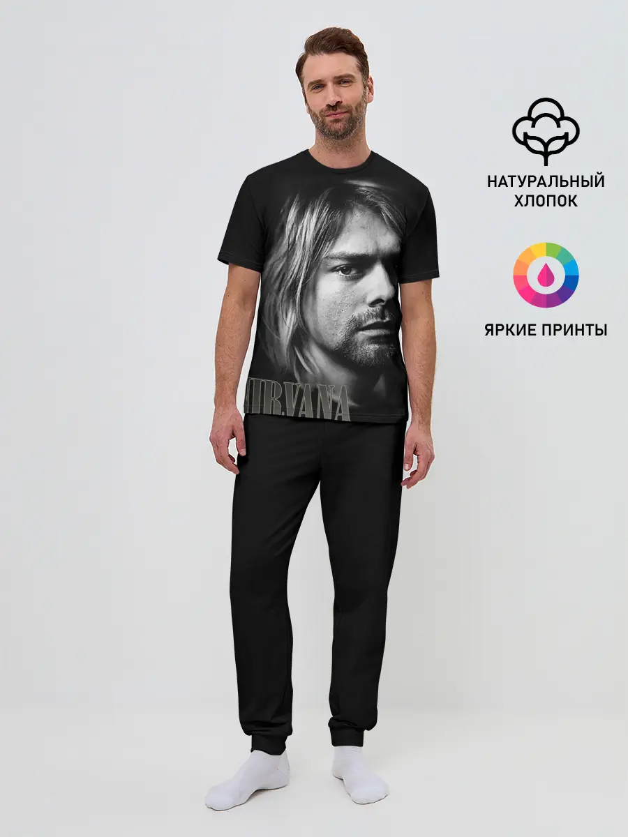 Мужская пижама с брюками / Nirvana