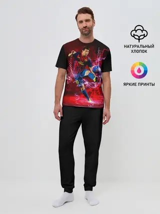 Мужская пижама с брюками / Messi