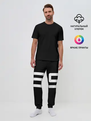Мужская пижама с брюками / King
