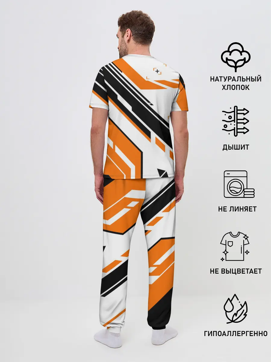 Мужская пижама с брюками / cs:go - Asiimov P90 Style