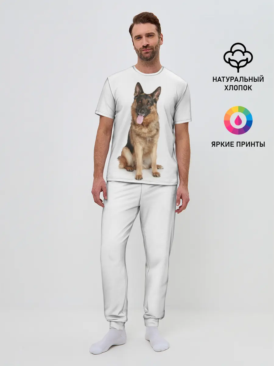 Мужская пижама с брюками / Верный друг