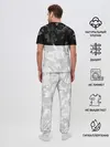 Мужская пижама с брюками / RUSSIA BLACK X WHITE | РОССИЯ