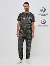 Мужская пижама с брюками / Механизм