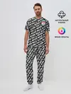 Мужская пижама с брюками / YNWA с логотипом