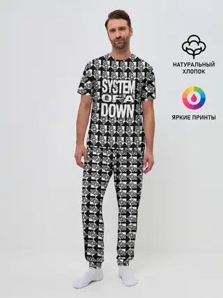 Мужская пижама с брюками / System of a Down