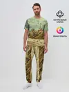Мужская пижама с брюками / Старинный город
