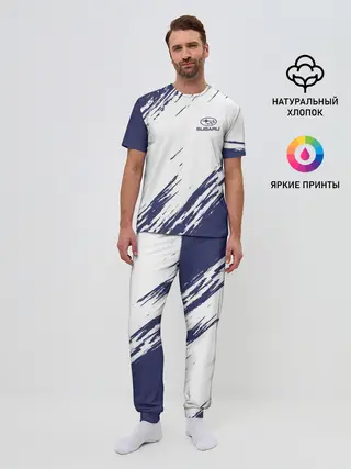 Мужская пижама с брюками / SUBARU SPORT