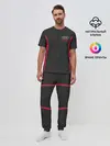 Мужская пижама с брюками / AUDI SPORT CARBON